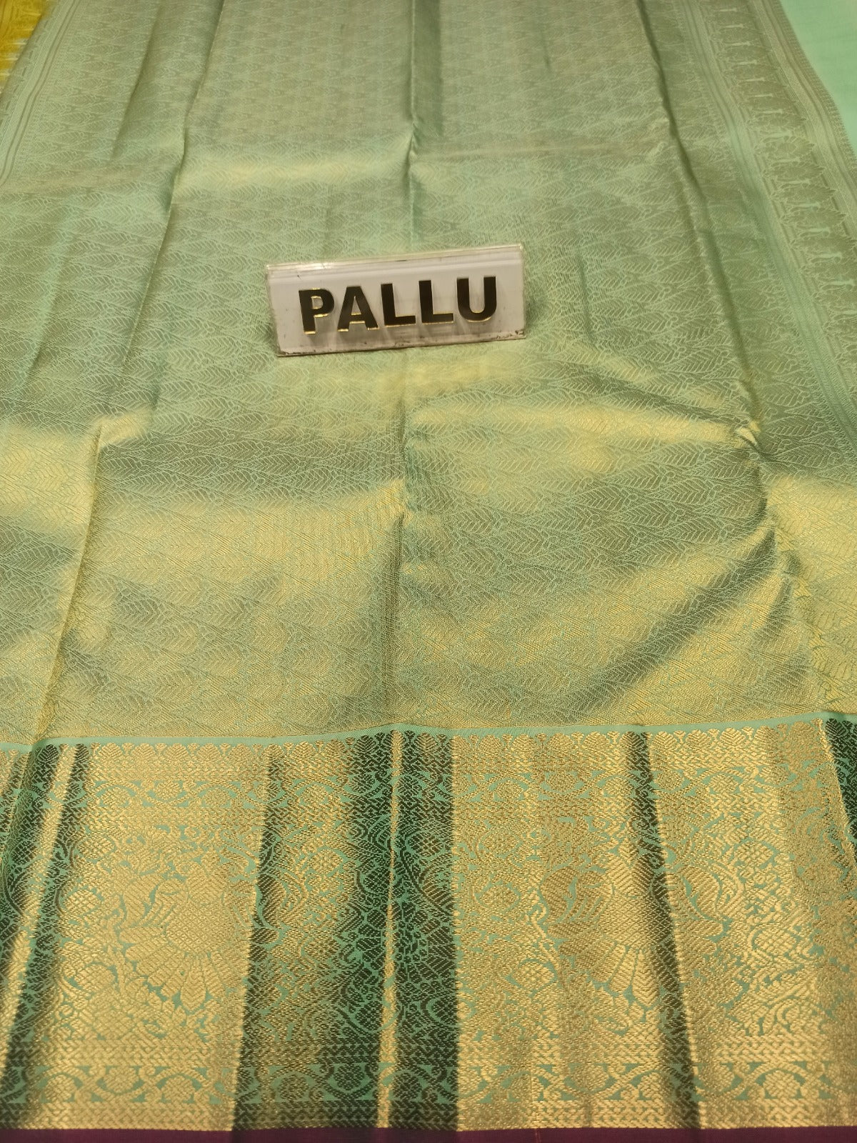 Pure Kanchipuram Silk Saree.