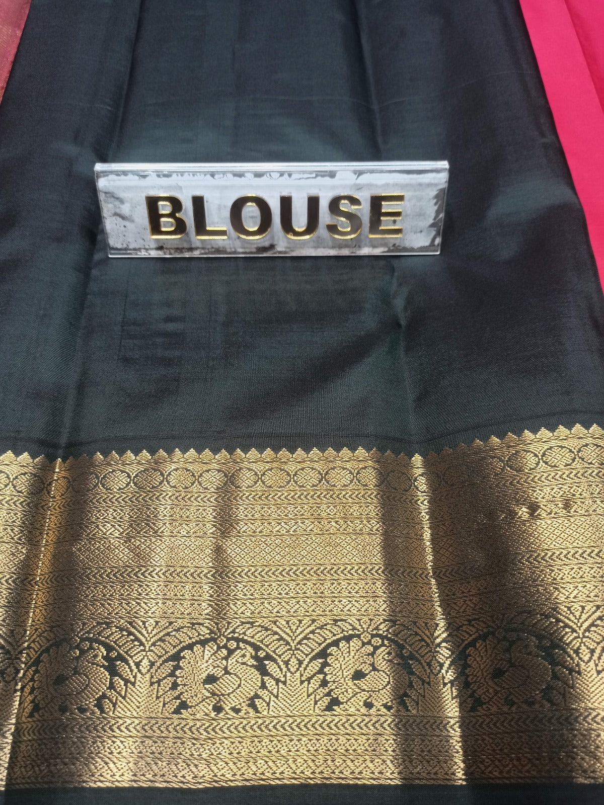 Pure Kanchipuram Silk Saree.