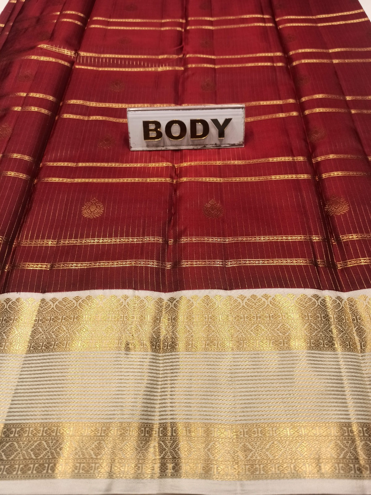 Pure Kanchipuram Silk Saree.