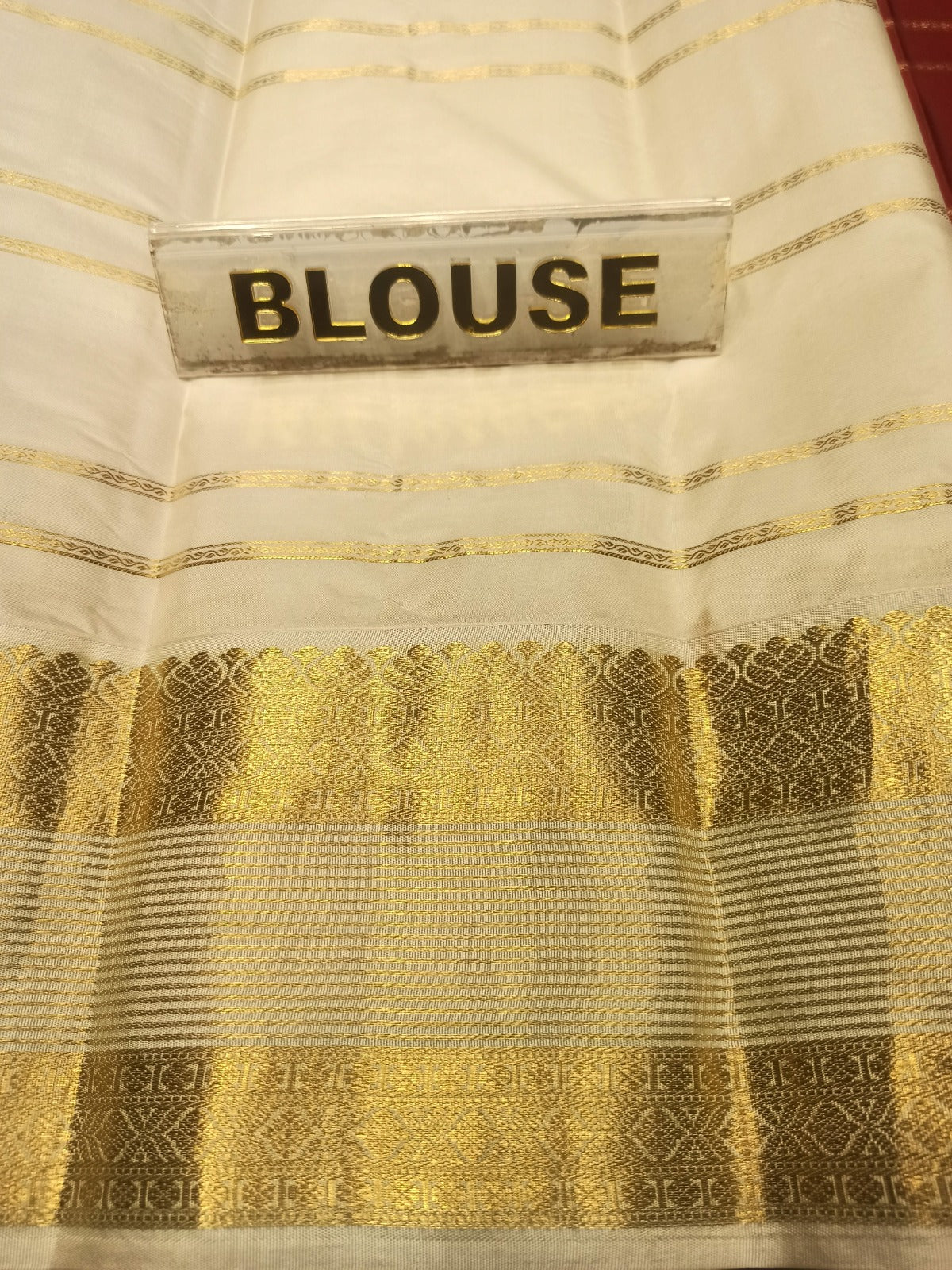 Pure Kanchipuram Silk Saree.