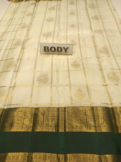 Pure Kanchipuram Silk Saree.