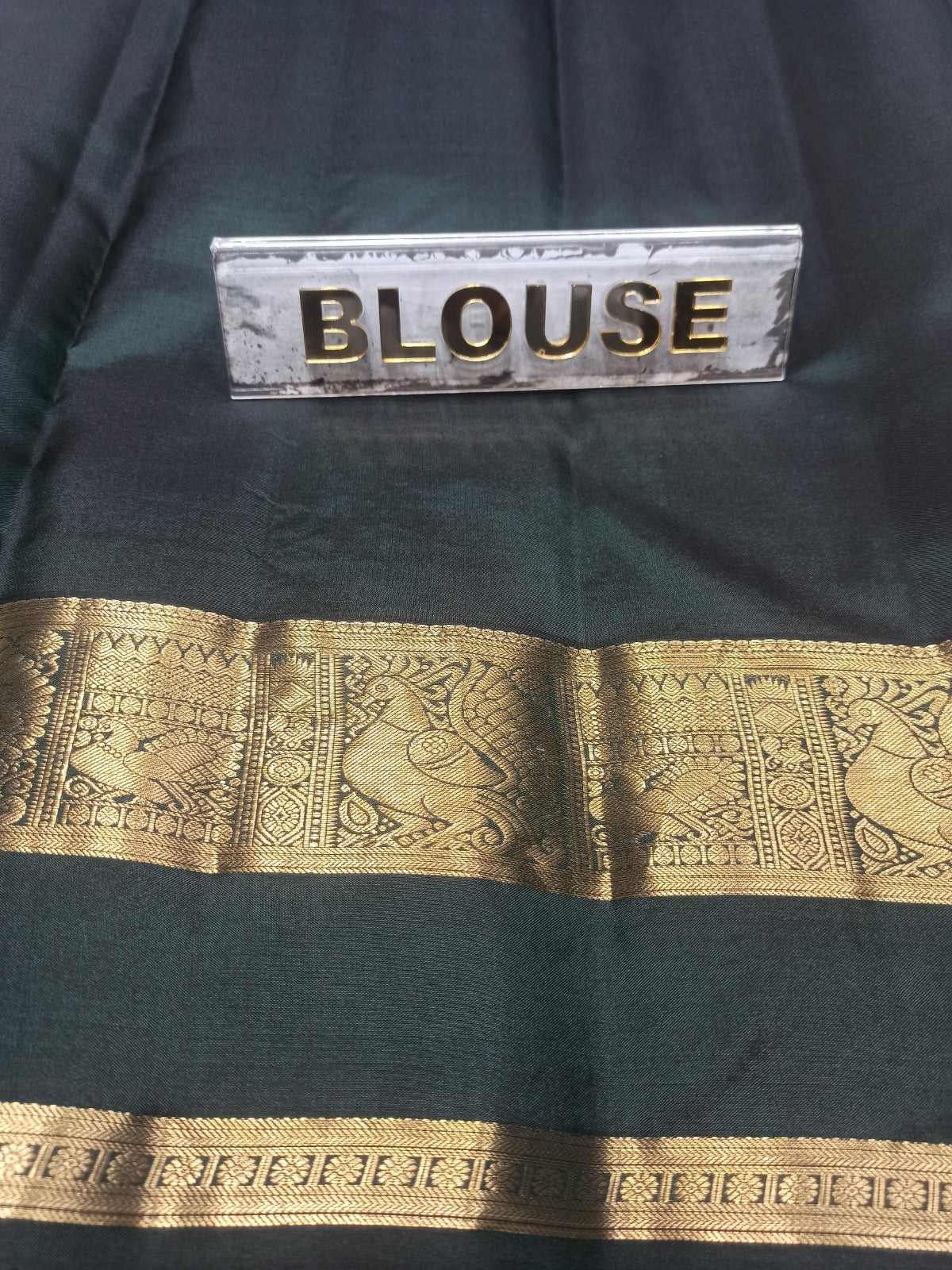 Pure Kanchipuram Silk Saree.