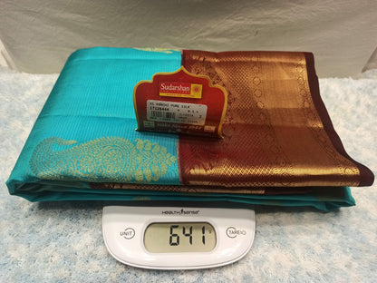 Pure Kanchipuram Silk Saree.