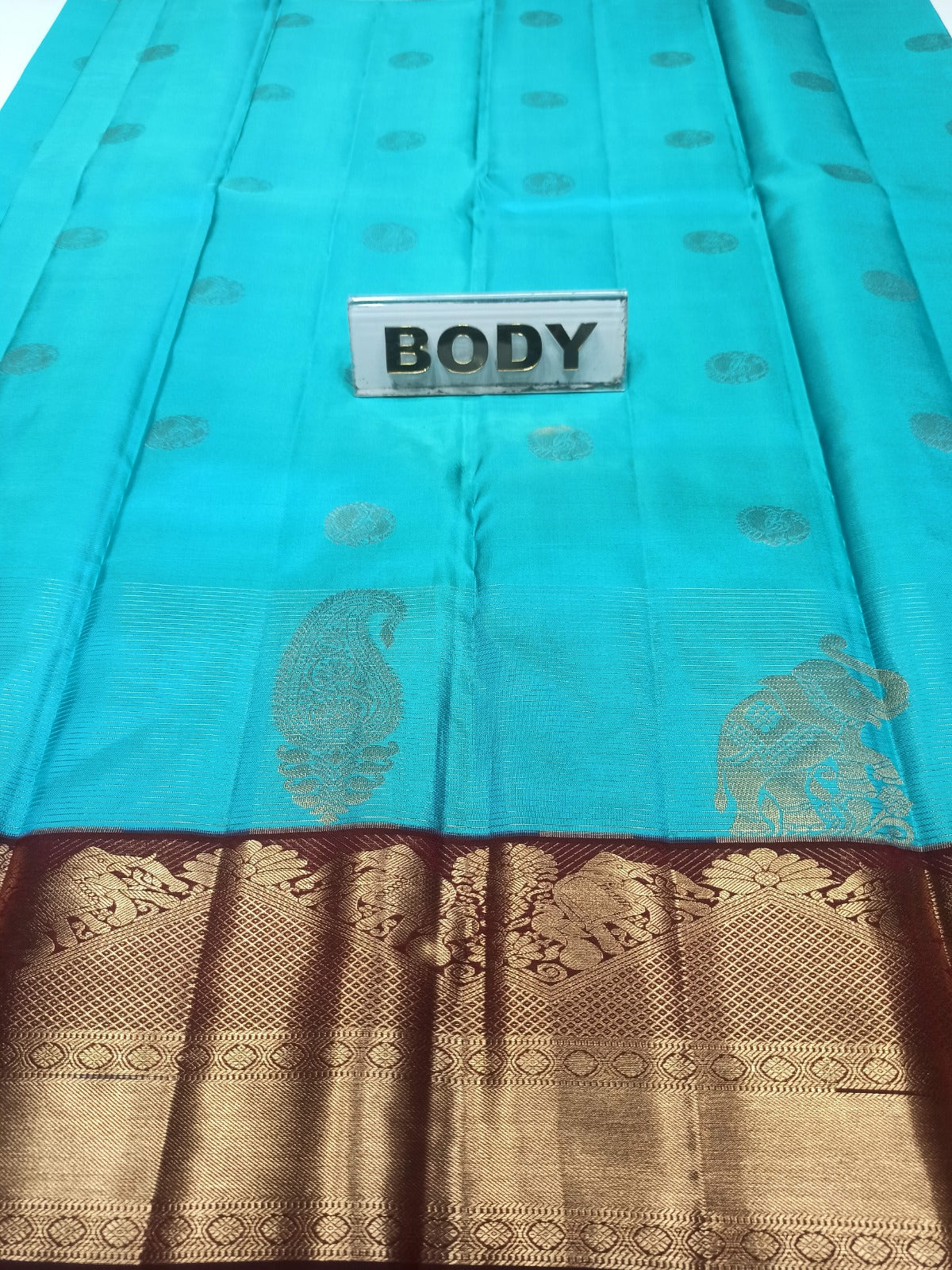 Pure Kanchipuram Silk Saree.