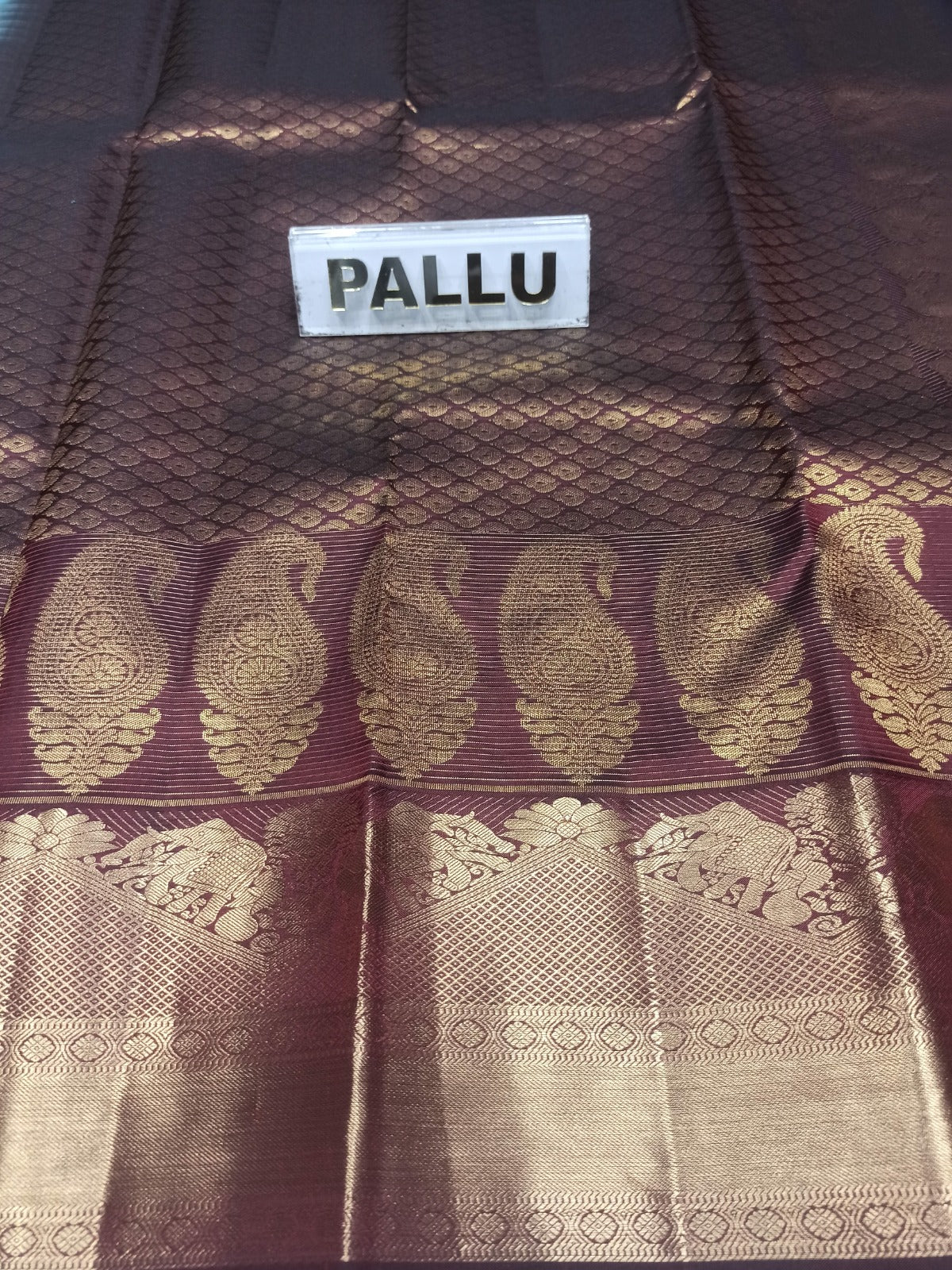 Pure Kanchipuram Silk Saree.