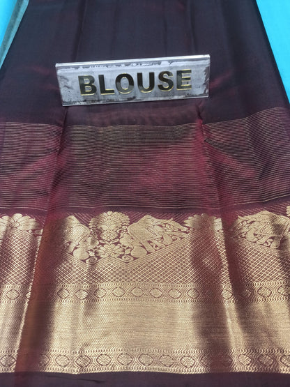 Pure Kanchipuram Silk Saree.