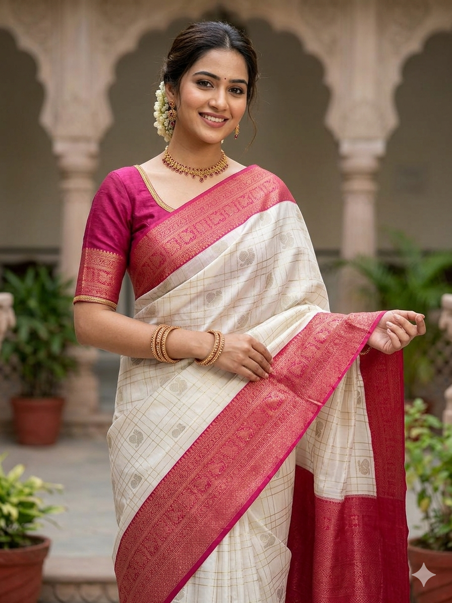 Pure Kanchipuram Silk Saree