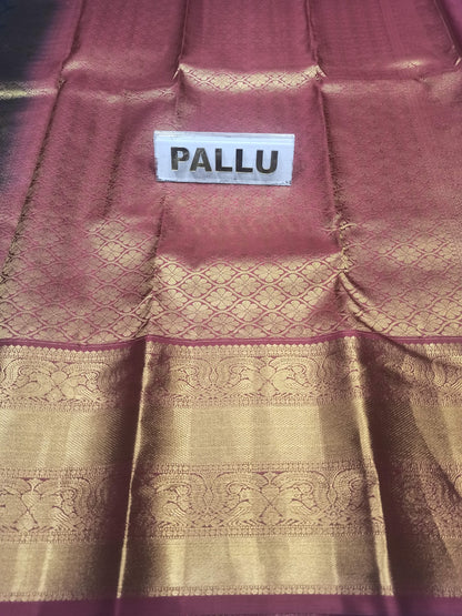 Pure Kanchipuram Silk Saree.