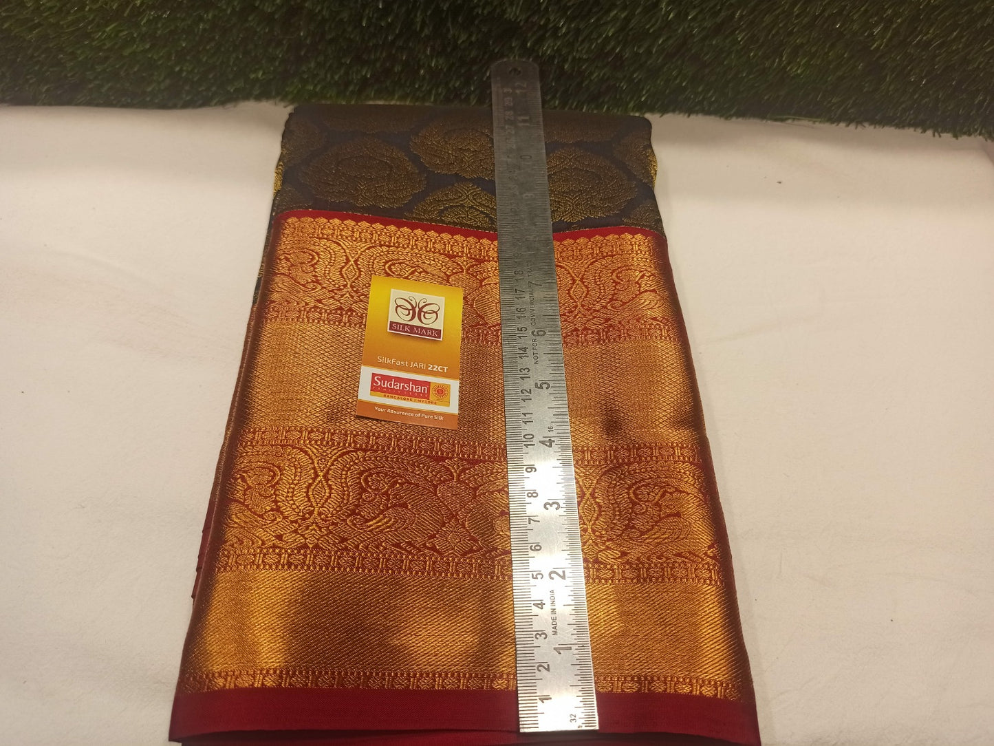 Pure Kanchipuram Silk Saree.