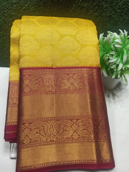 Pure Kanchipuram Silk Saree.