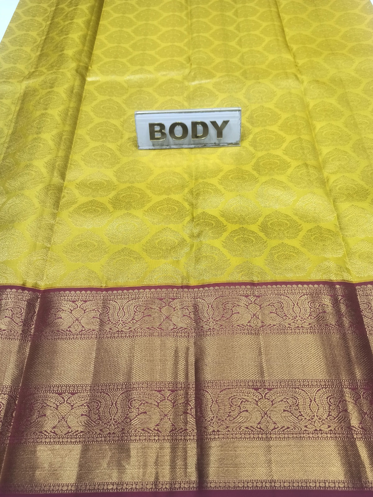 Pure Kanchipuram Silk Saree.