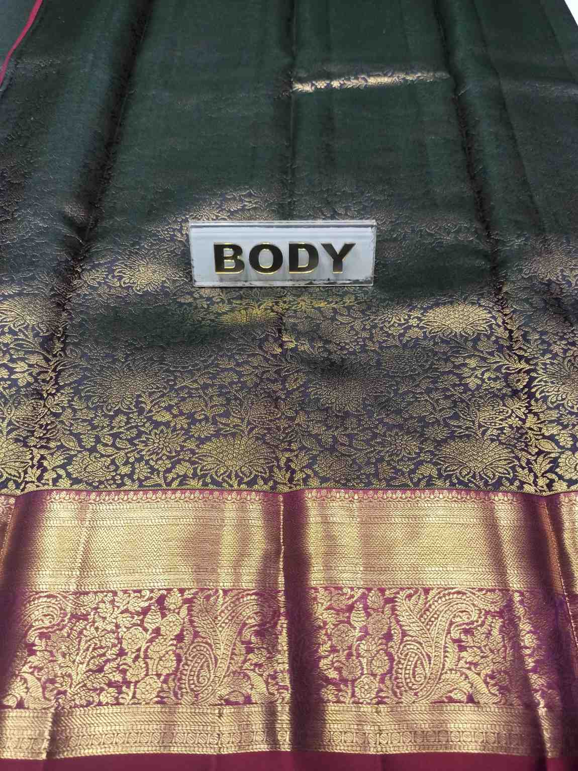 Pure Kanchipuram Silk Saree.