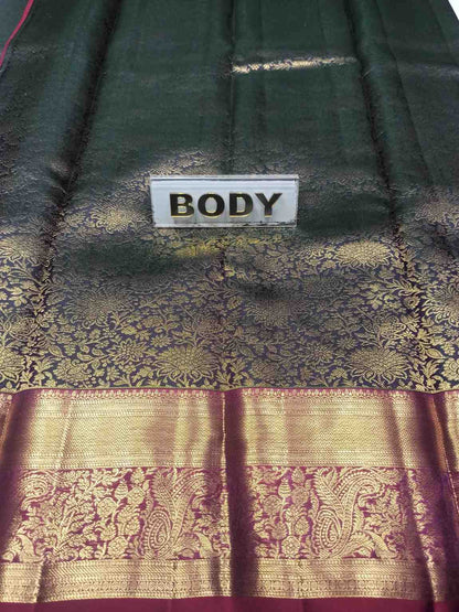 Pure Kanchipuram Silk Saree.
