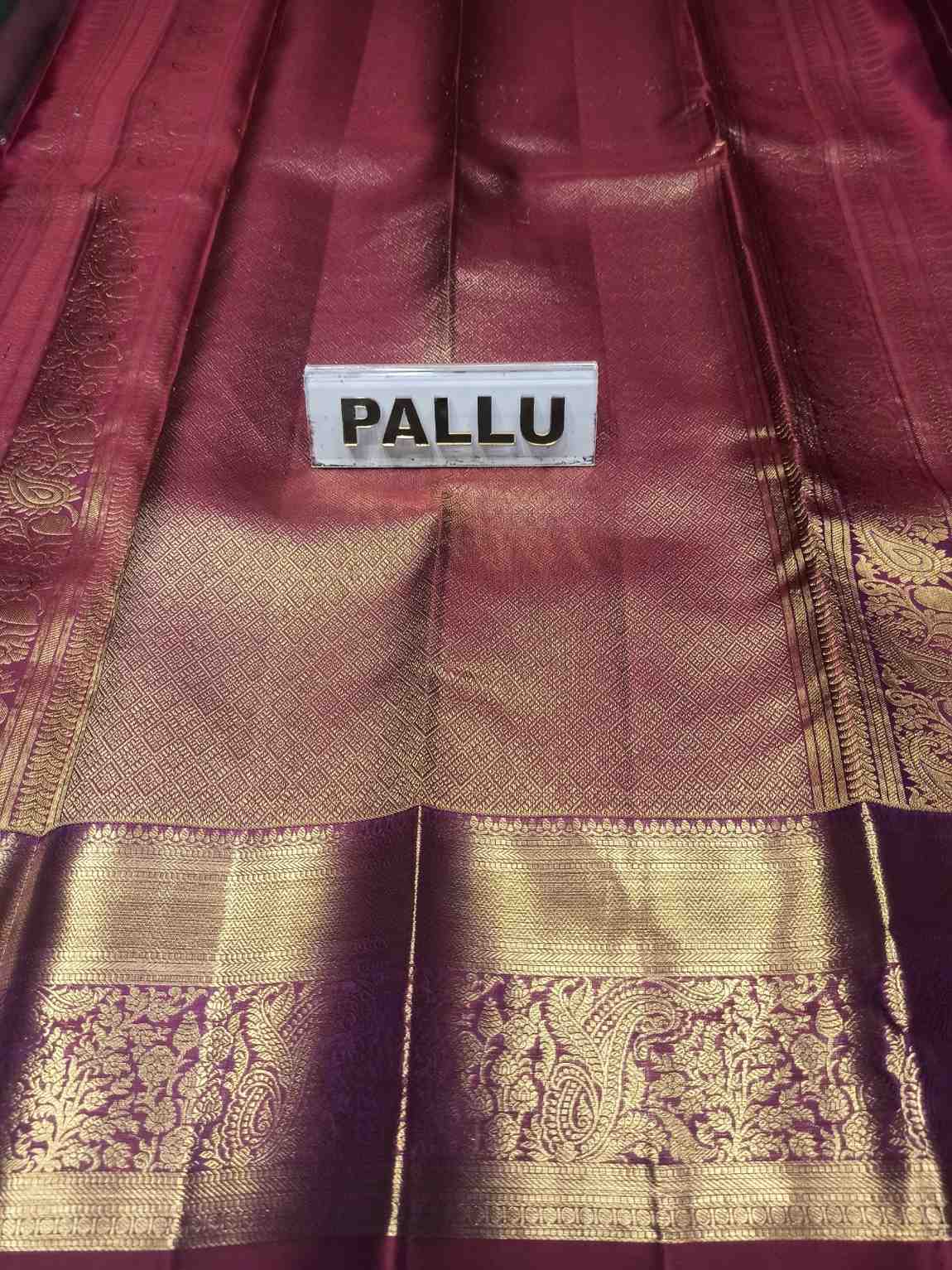 Pure Kanchipuram Silk Saree.