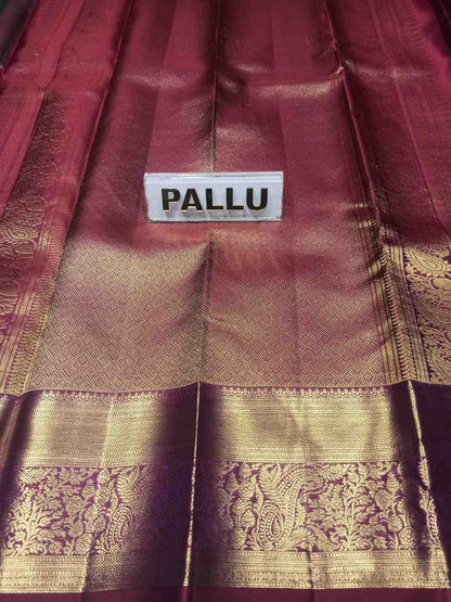 Pure Kanchipuram Silk Saree.
