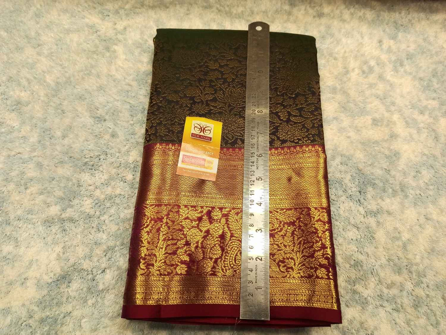 Pure Kanchipuram Silk Saree.