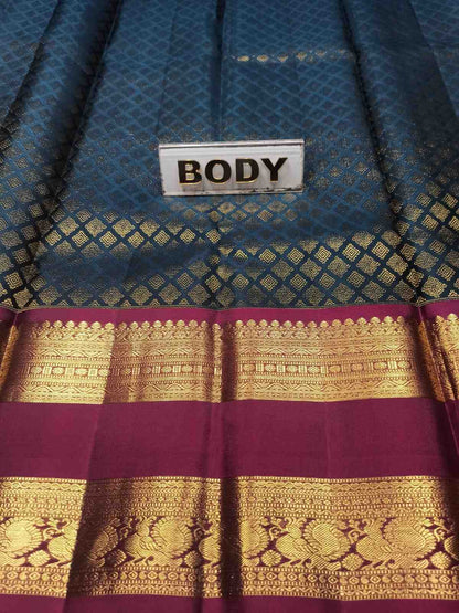Pure Kanchipuram Silk Saree.