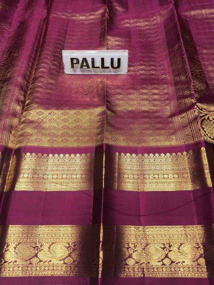Pure Kanchipuram Silk Saree.