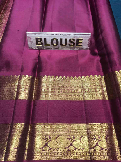 Pure Kanchipuram Silk Saree.