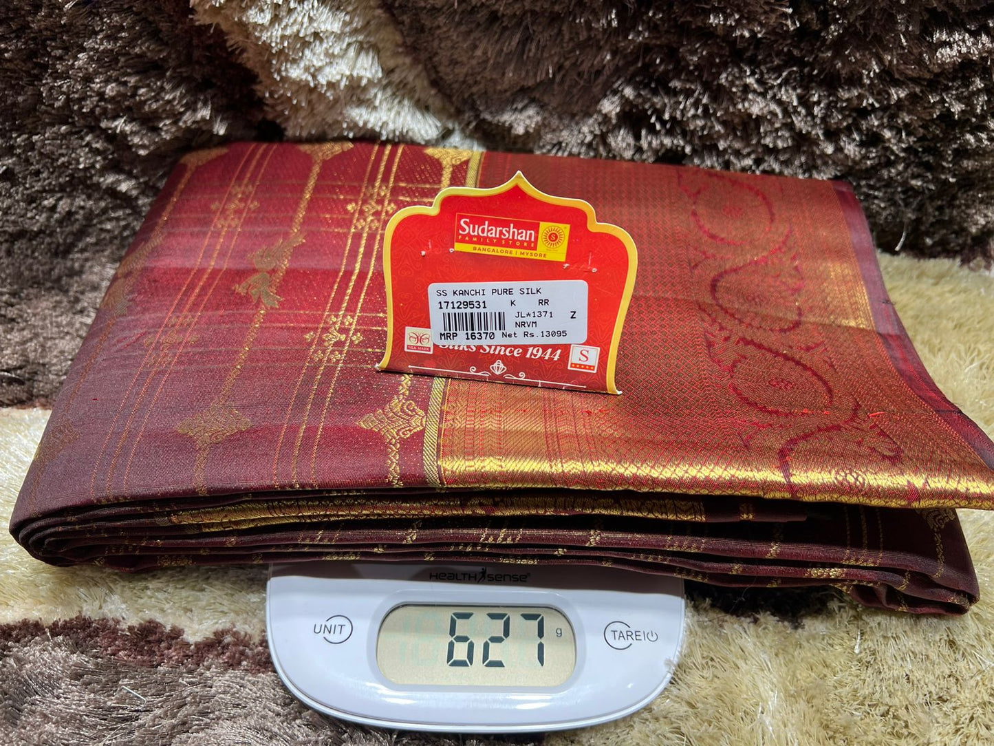 Pure Kanchipuram Silk Saree