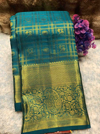 Pure Kanchipuram Silk Saree.