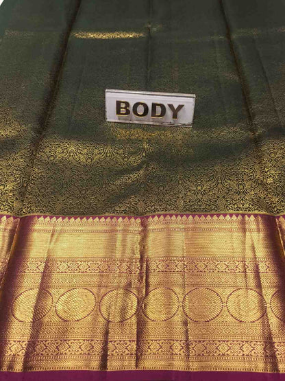 Pure Kanchipuram Silk Saree.