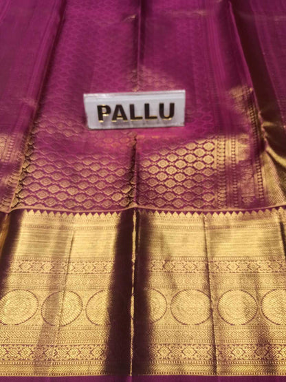 Pure Kanchipuram Silk Saree.