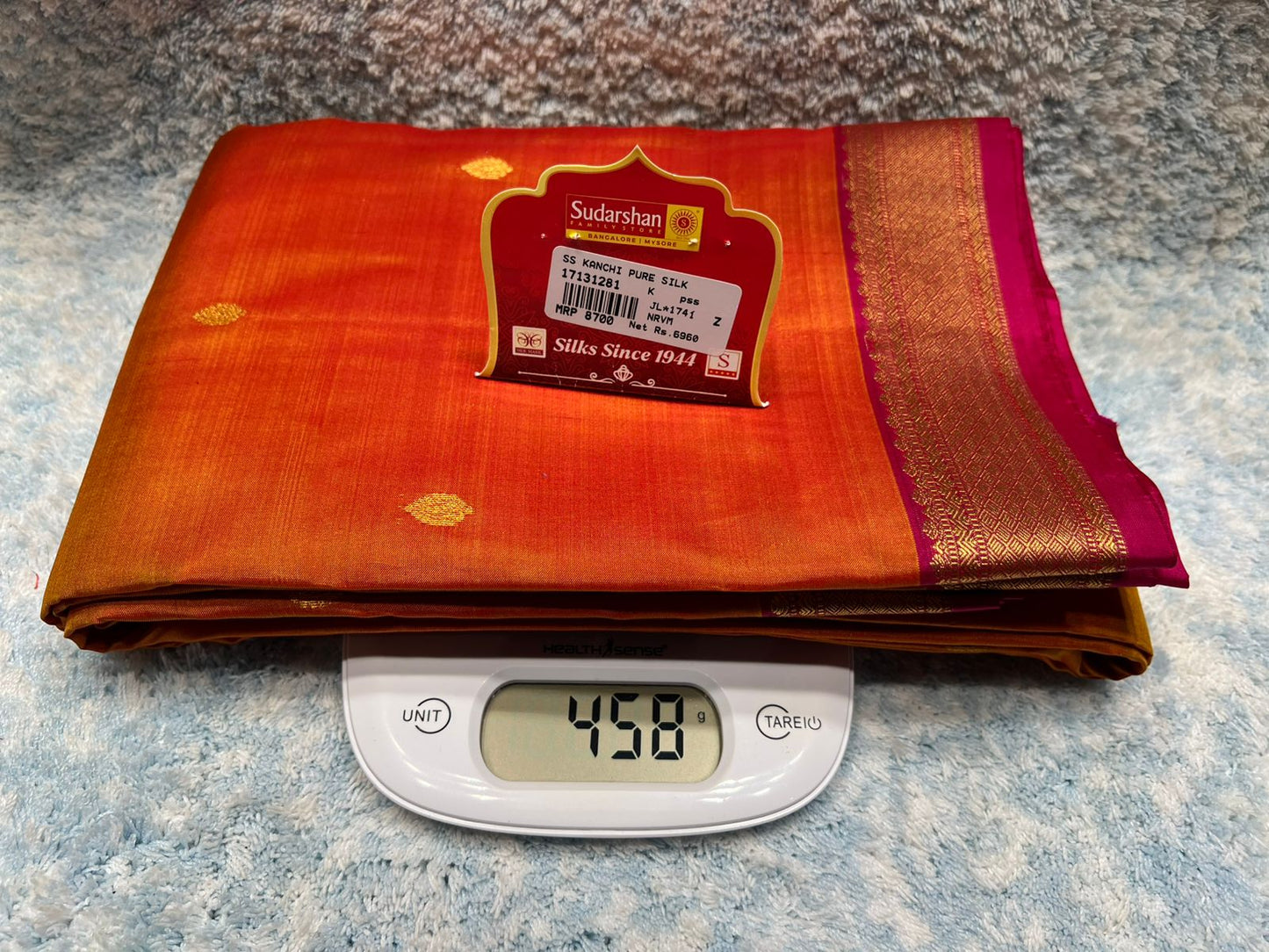 Pure Kanchipuram Silk Saree