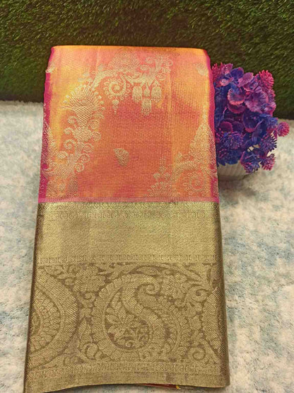 Pure Kanchipuram Silk Saree.