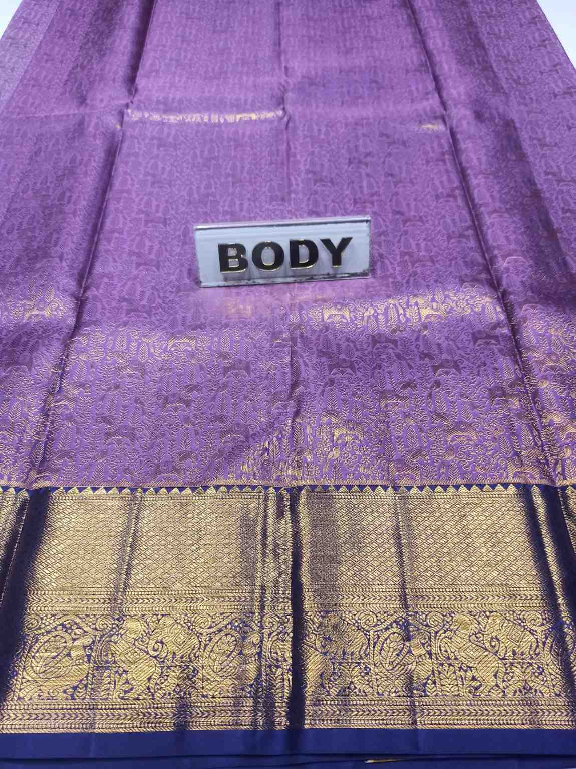 Pure Kanchipuram Silk Saree.