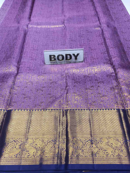 Pure Kanchipuram Silk Saree.