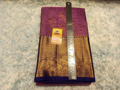 Pure Kanchipuram Silk Saree.