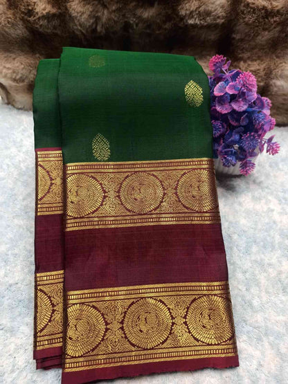Pure Kanchipuram Silk Saree.