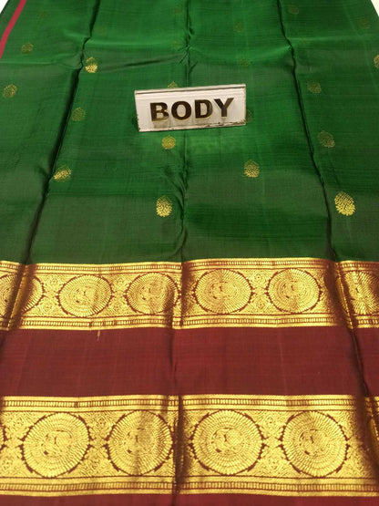 Pure Kanchipuram Silk Saree.
