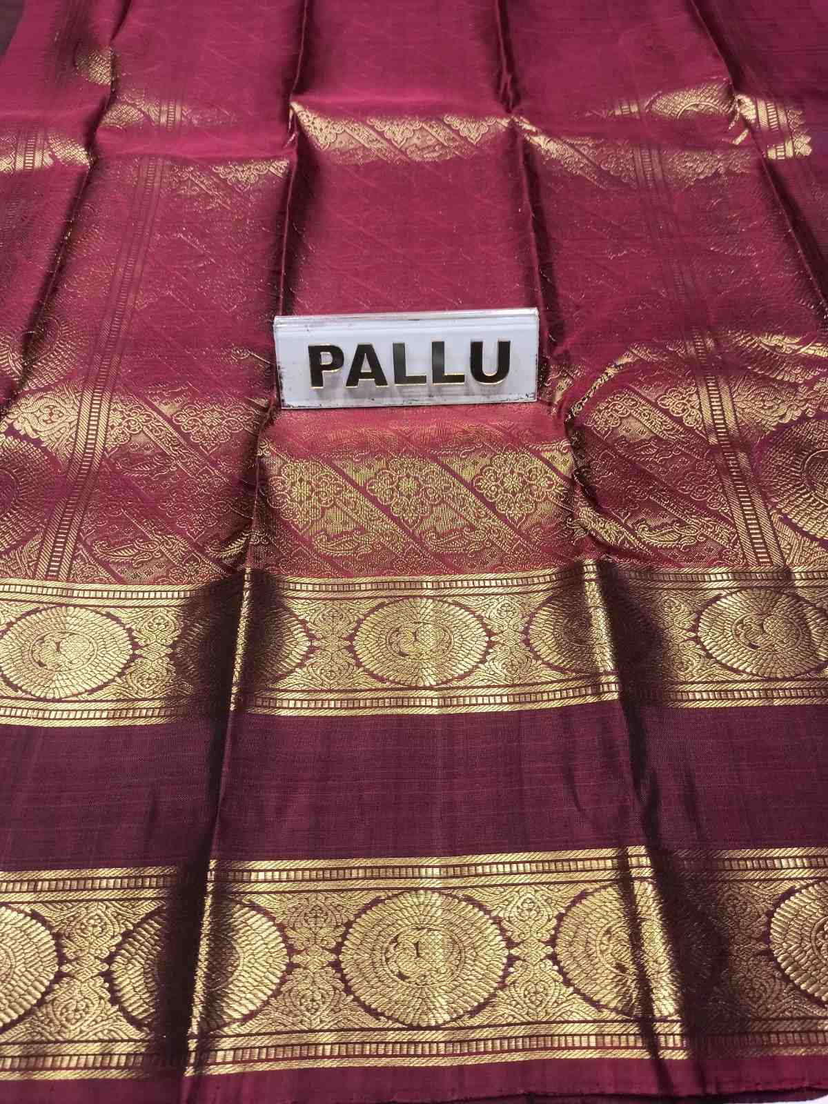 Pure Kanchipuram Silk Saree.