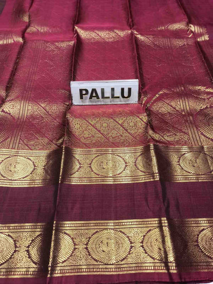 Pure Kanchipuram Silk Saree.