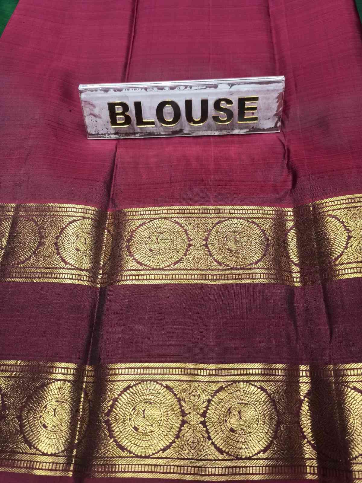 Pure Kanchipuram Silk Saree.