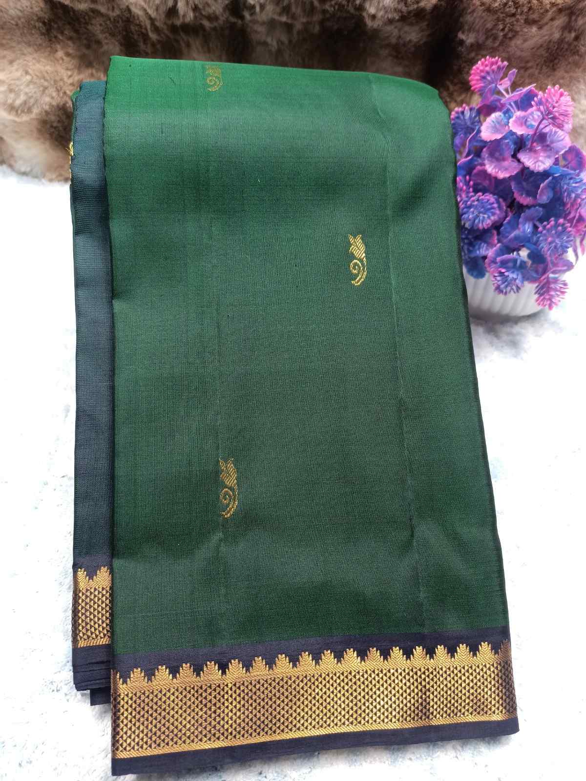 Pure Kanchipuram Silk Saree.