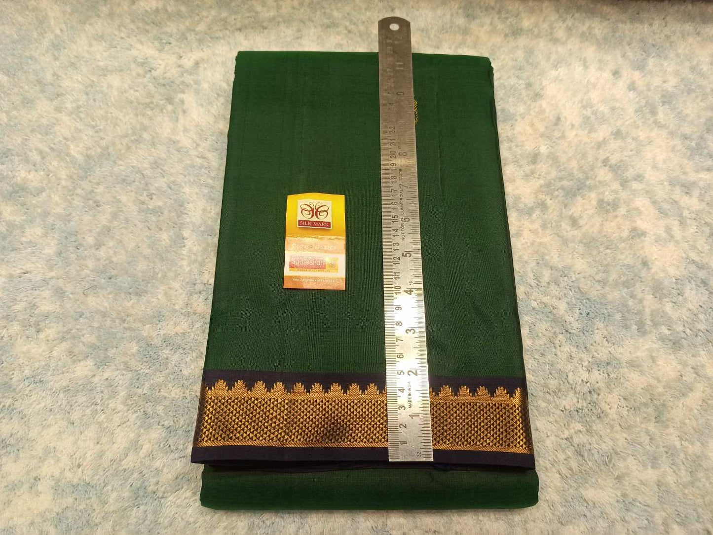 Pure Kanchipuram Silk Saree.