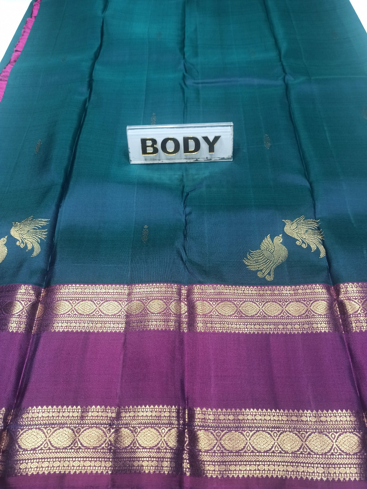 Pure Kanchipuram Silk Saree.