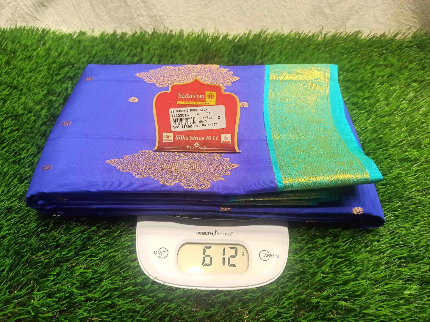 Pure Kanchipuram Silk Saree.