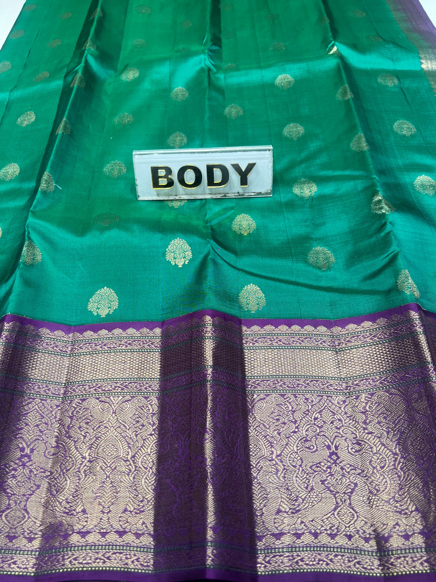Pure Kanchipuram Silk Saree.