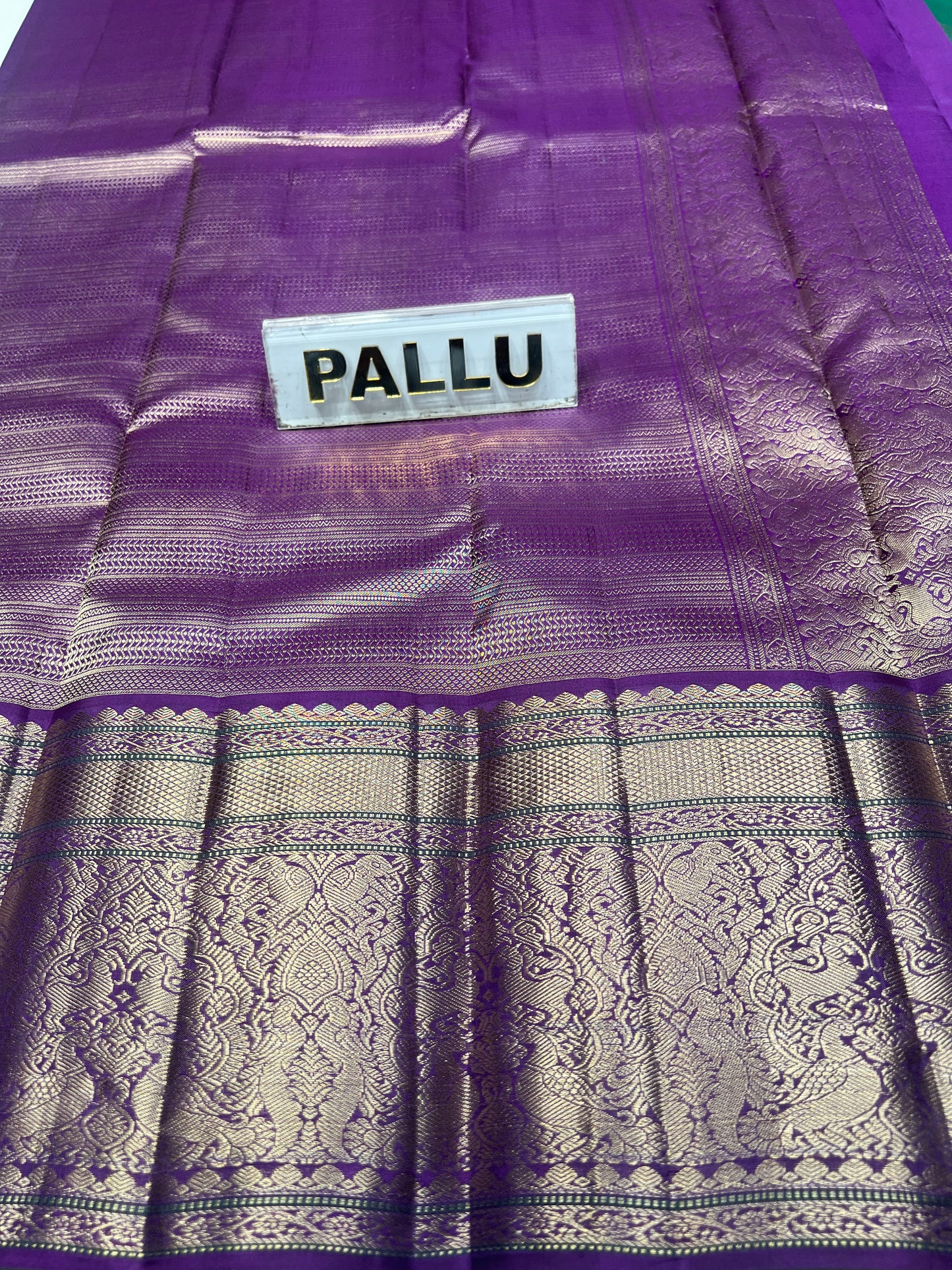 Pure Kanchipuram Silk Saree.