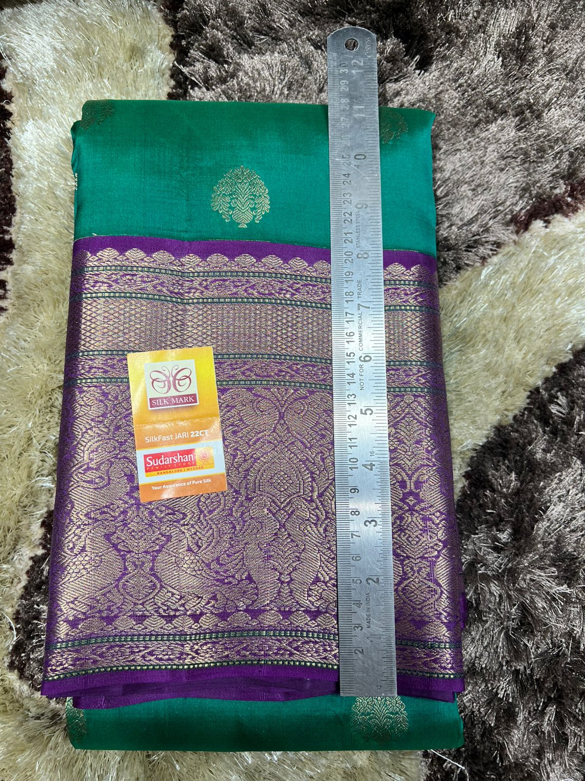 Pure Kanchipuram Silk Saree.