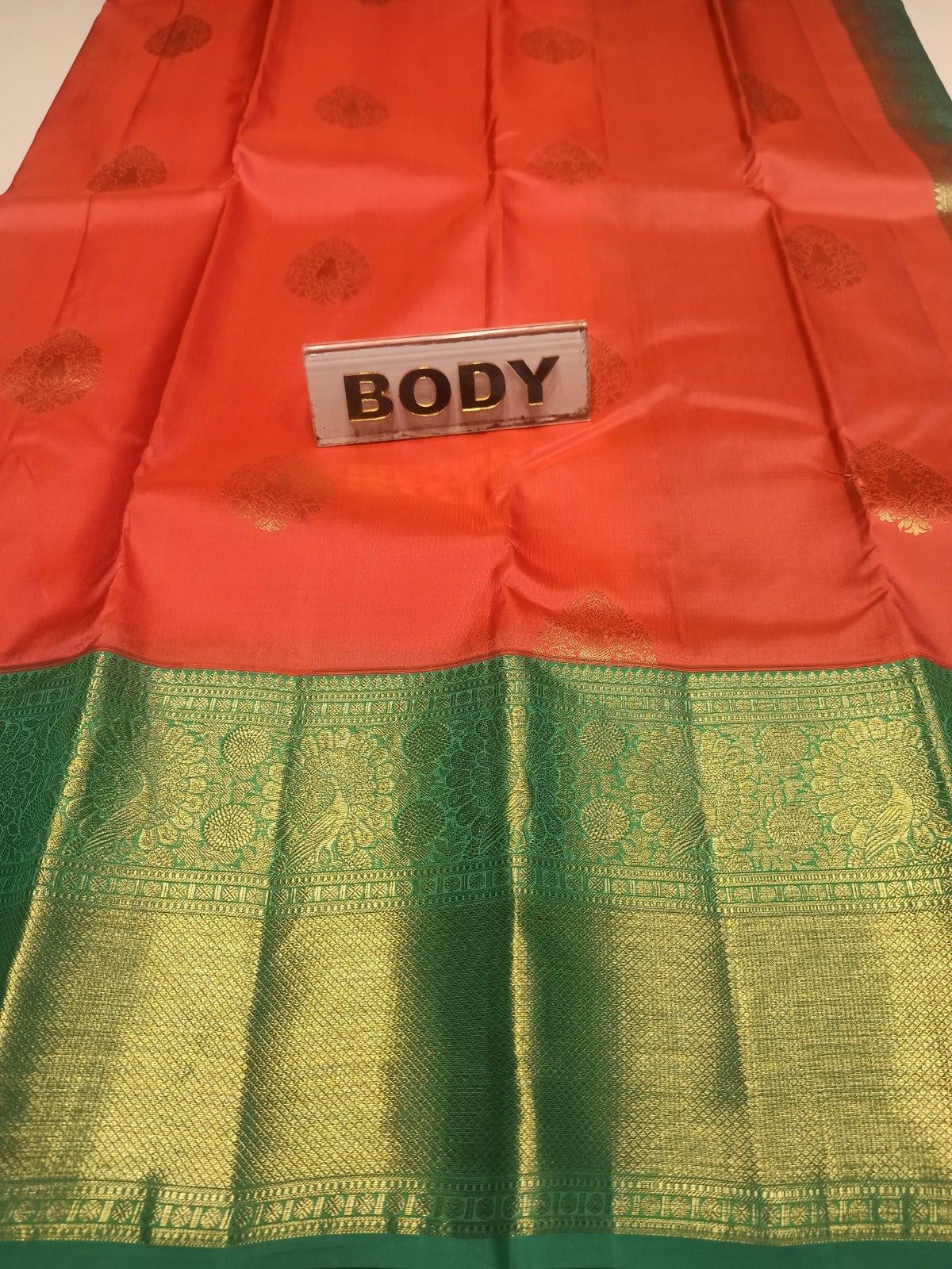 Pure Kanchipuram Silk Saree.