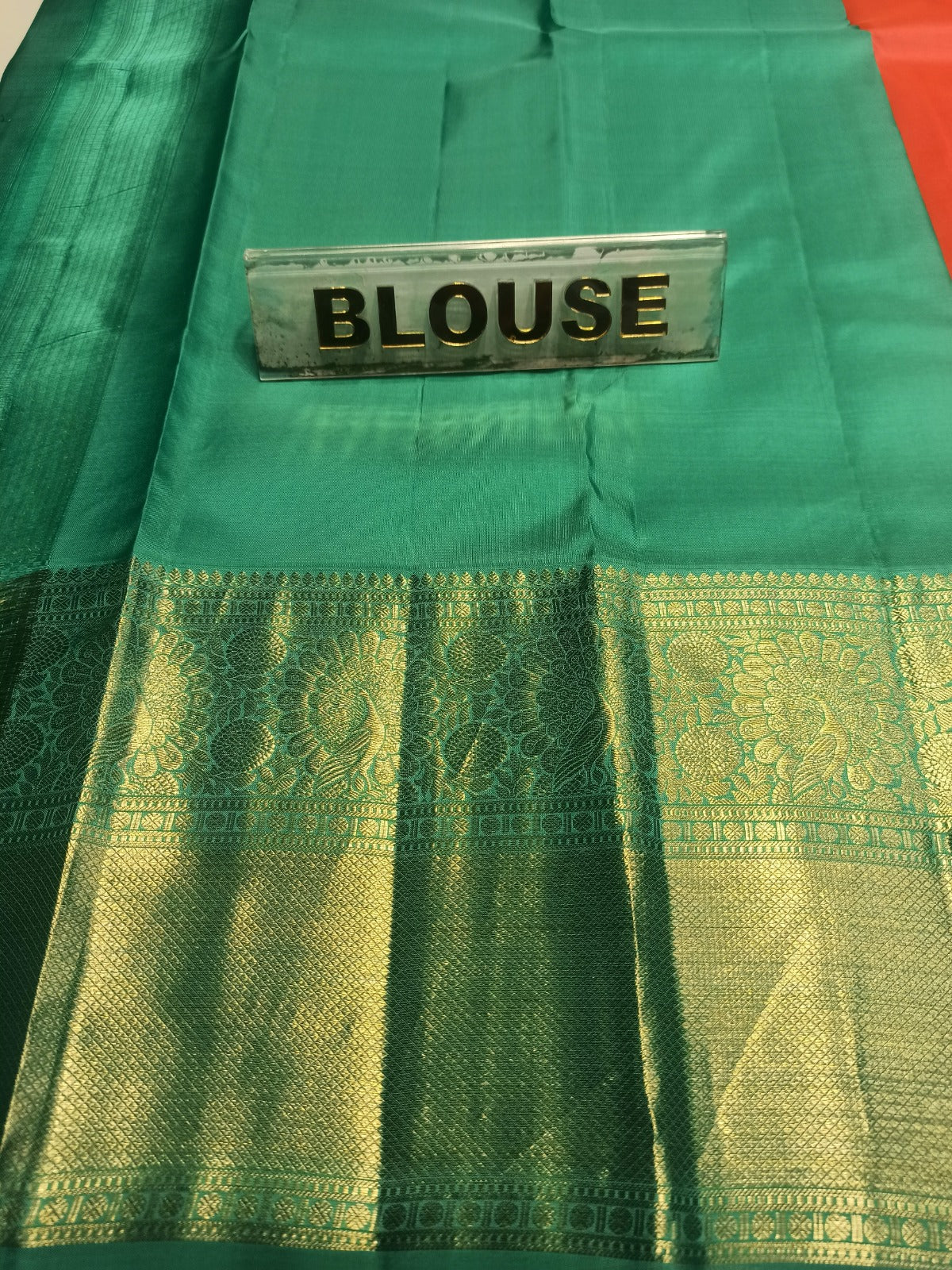 Pure Kanchipuram Silk Saree.