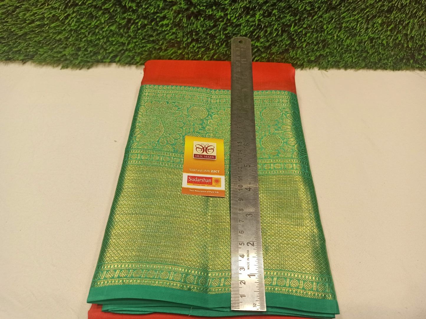 Pure Kanchipuram Silk Saree.