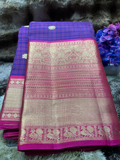 Pure Kanchipuram Silk Saree.