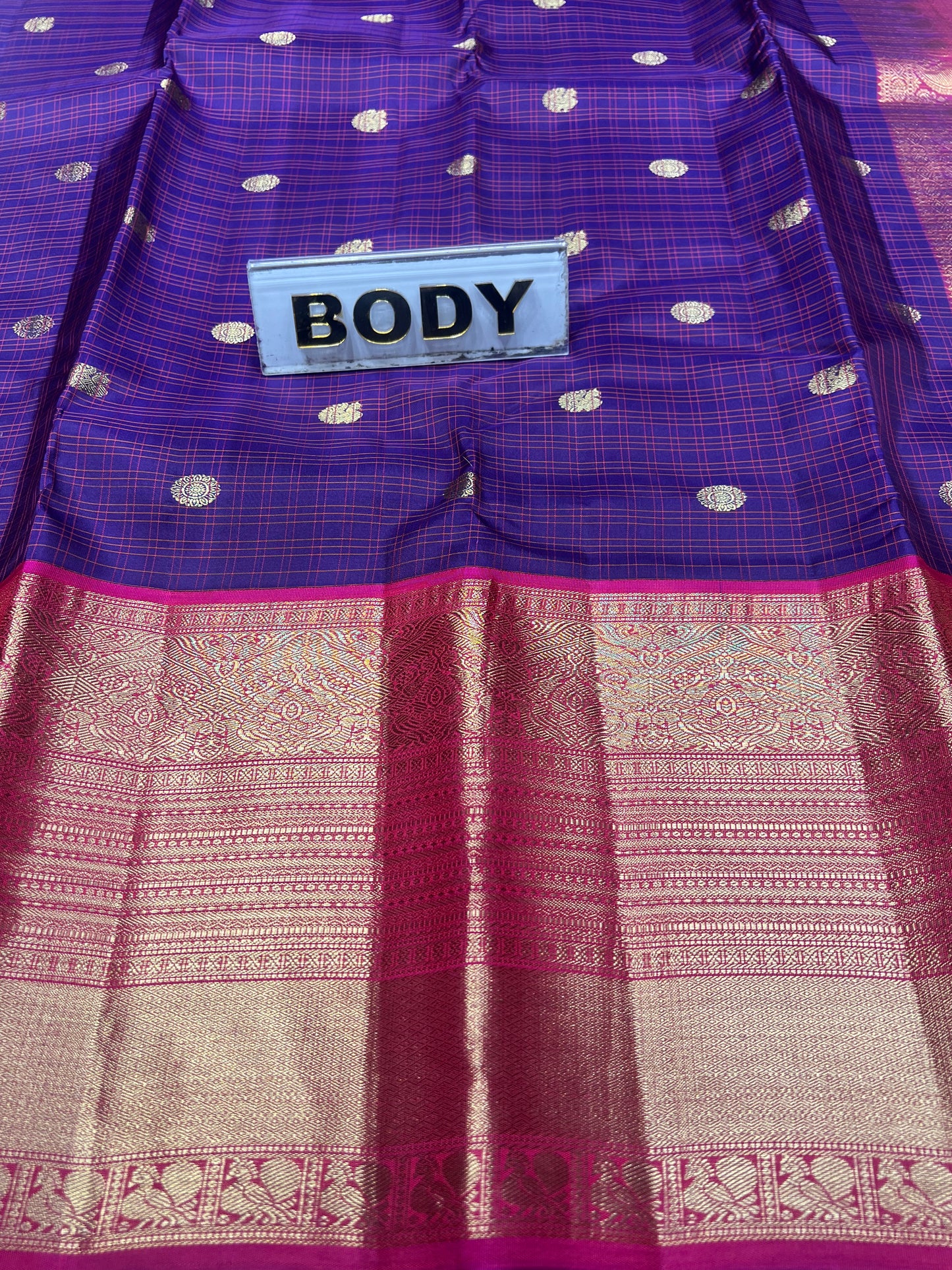 Pure Kanchipuram Silk Saree.