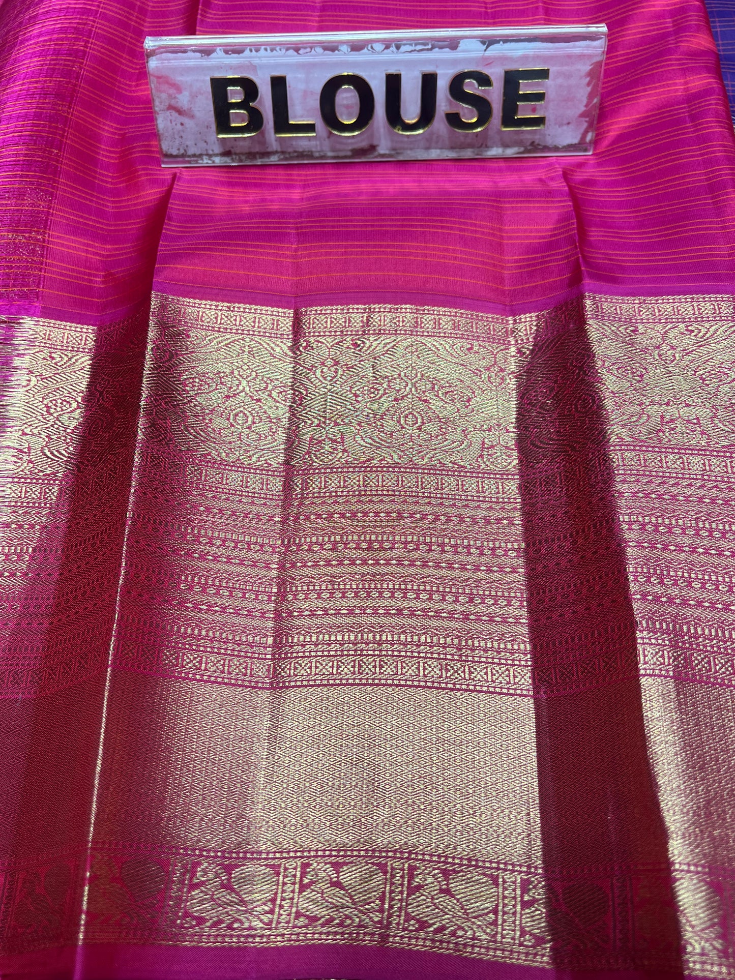 Pure Kanchipuram Silk Saree.